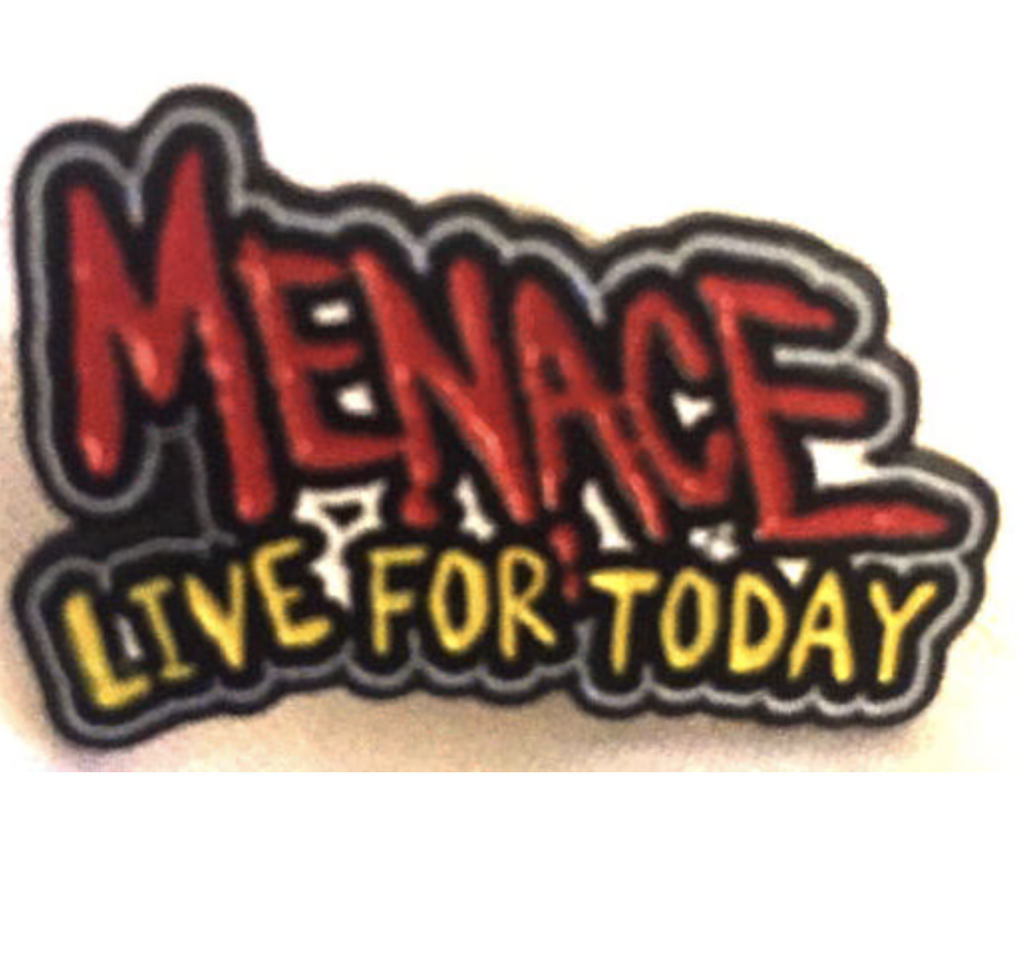 Menace - Metal Badge